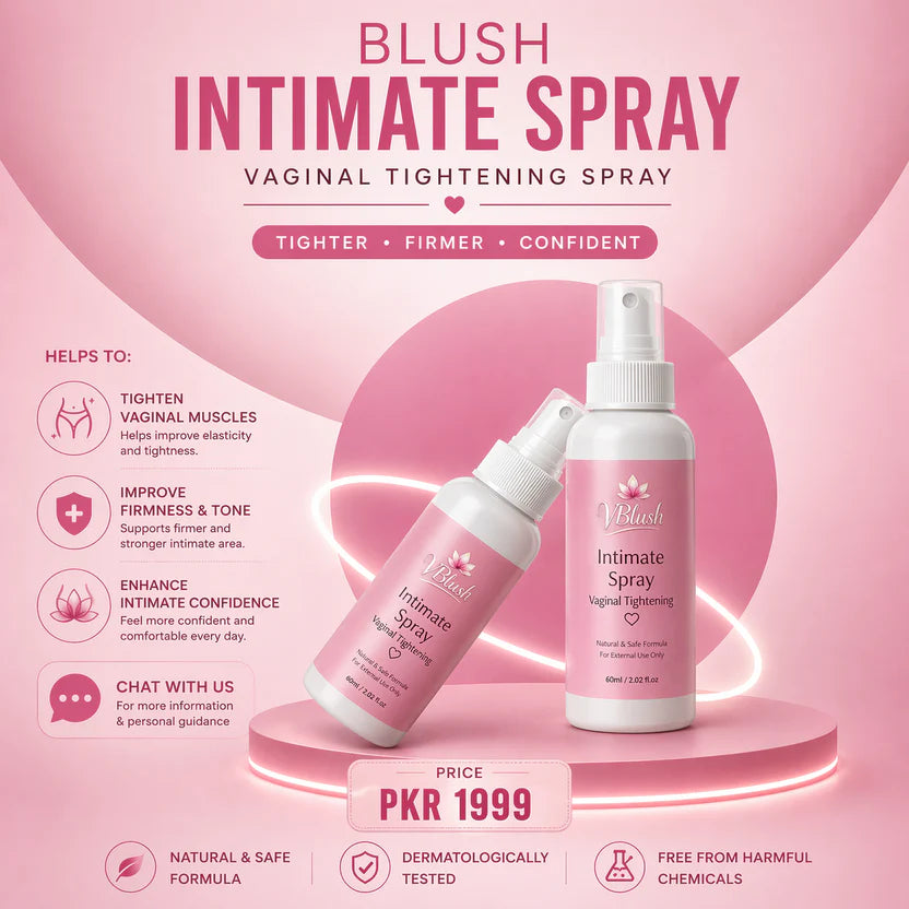 V Blush All Natural Instant Vaginal Tightening Spray - 120ml