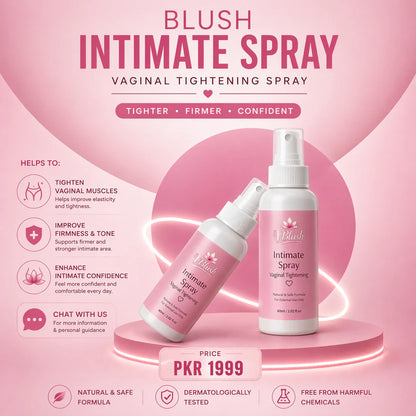 V Blush All Natural Instant Vaginal Tightening Spray - 120ml